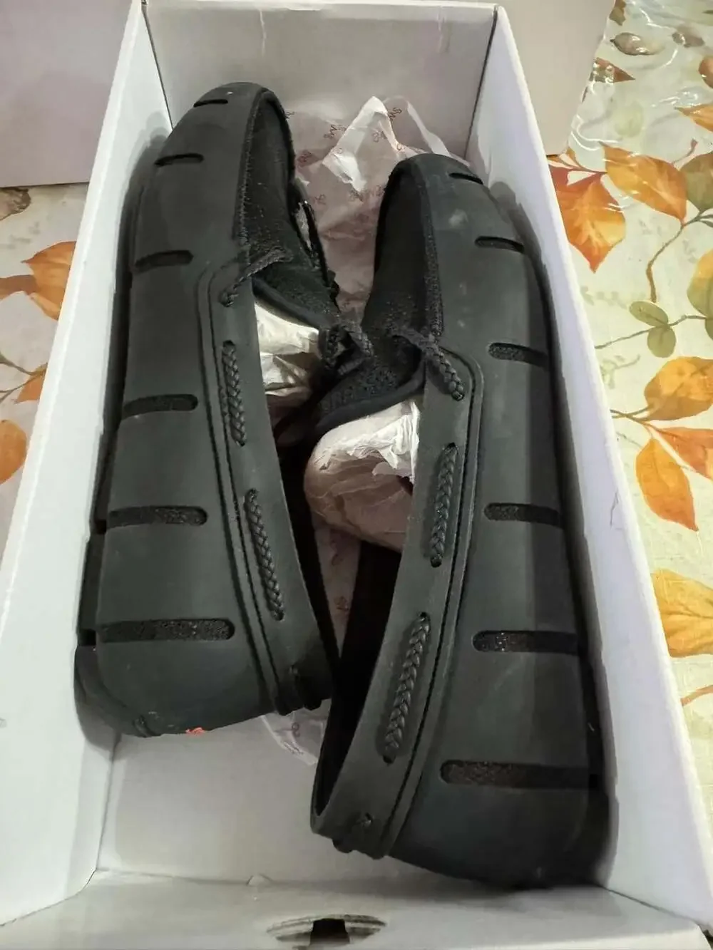 SWIMS Braided Lace Loafer Size 10.5 Black